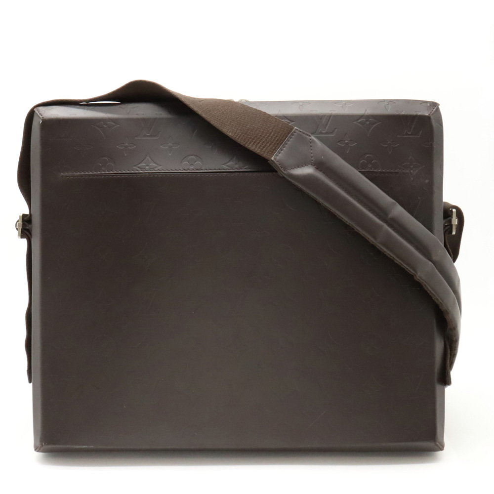 Louis Vuitton Glace Steve Shoulder Bag Cafe Brown